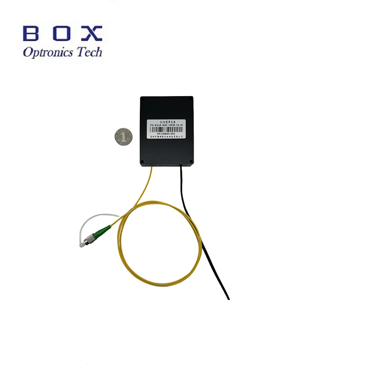 Nguồn sáng băng thông rộng SLD 840nm 10mW 40nm